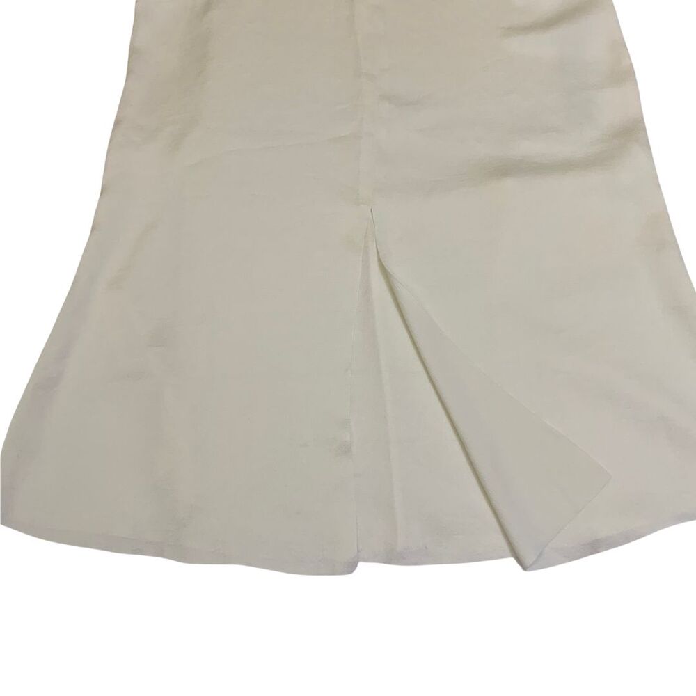 NIC+ZOE Silky White Relaxed A-Line Tunic Tank Top PP XXS NWT Lightweight Lined - Picture 9 of 11
